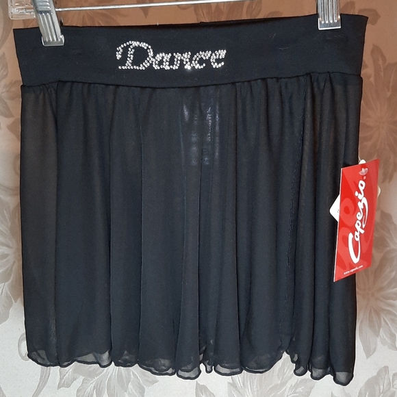 Capezio Pull-On Skirt with Decorated Waistband - Picture 1 of 6